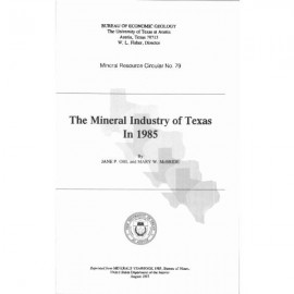 MC0079. The Mineral Industry of Texas in 1985