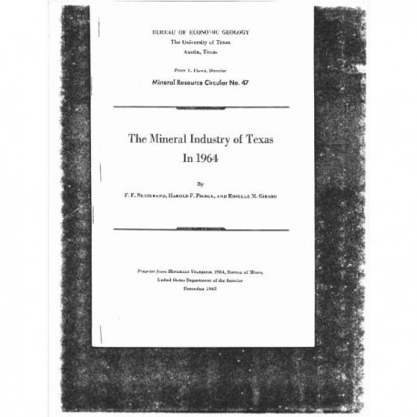 MC0047. The Mineral Industry of Texas in 1964