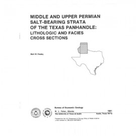 Middle and Upper Permian Salt-Bearing Strata of the Texas Panhandle, Lithologic and Facies Cross Sections