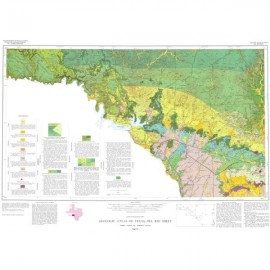 Del Rio Sheet. Paper Map