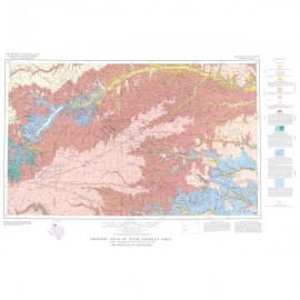 Amarillo Sheet. Paper Map