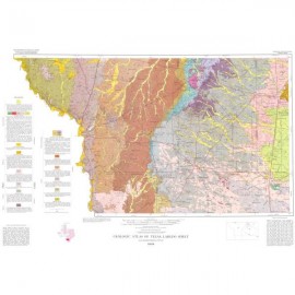 Laredo Sheet. Paper Map