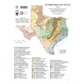 SM0013P. Poster - Ecoregions of Texas