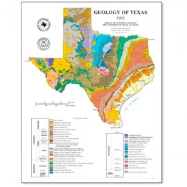 Geology of Texas. Page Sized