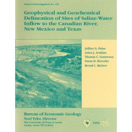 RI0225. Geophysical and Geochemical Delineation of Sites of Saline-Water Inflow to the Canadian River, New Mexico and Texas