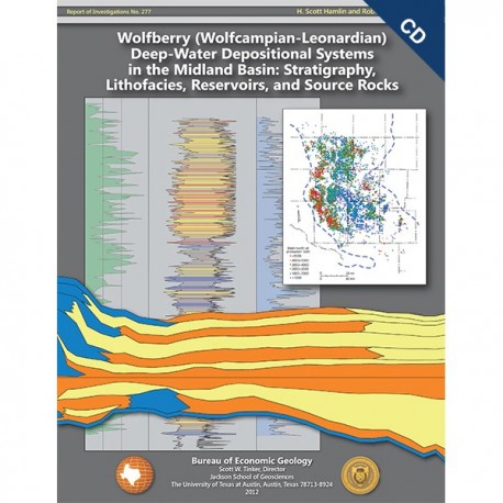 RI0277CD. Wolfberry (Wolfcampian-Leonardian) Deep-Water Depositional Systems...Midland Basin--CD-ROM