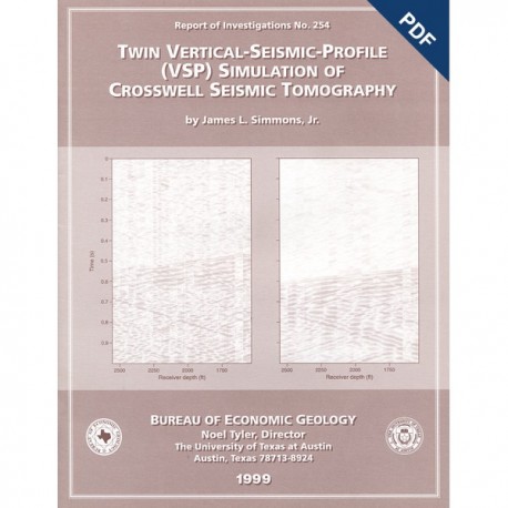 RI0254D. Twin Vertical-Seismic-Profile (VSP) Simulation of Crosswell Seismic Tomography - Downloadable