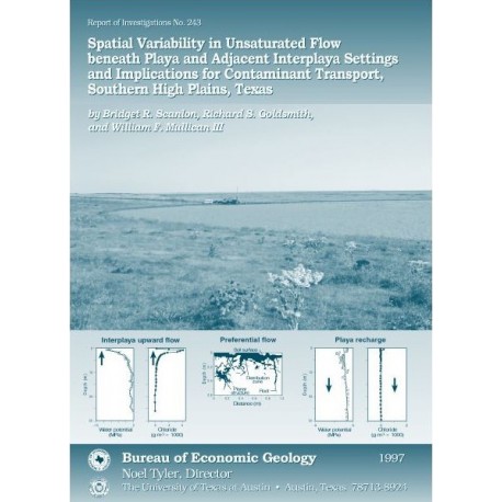 RI0243. Spatial Variability in Unsaturatated Flow...Southern High Plains, Texas - Download