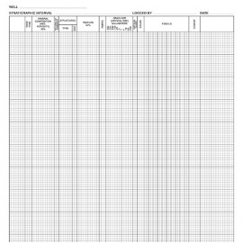Logging Forms - Loose sheets, 40