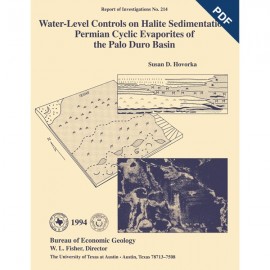 Water-Level Controls on Halite Sedimentation: Permian Cyclic Evaporites of the Palo Duro Basin. Digital Download