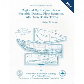 Regional Hydrodynamics of Variable-Density Flow Systems, Palo Duro Basin, Texas. Digital Download