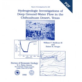 Hydrologic Investigations of Deep Ground-Water Flow in the Chihuahuan Desert, Texas. Digital Download