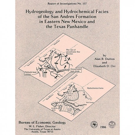 RI0157. Hydrogeology and Hydrochemical Facies of the San Andres Formation in Eastern New Mexico and the Texas Panhandle