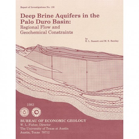 RI0130. Deep Brine Aquifers in the Palo Duro Basin: Regional Flow and Geochemical Constraints