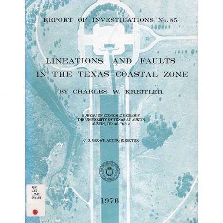 RI0085. Lineations and Faults in the Texas Coastal Zone-OP