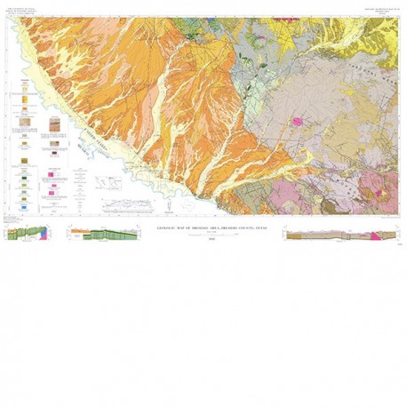 GQ0028. Geology of Presidio area, Presidio County, Texas