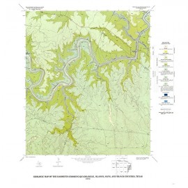 GQ0051. Geology of the Hammetts Crossing quadrangle, Blanco, Hays, and Travis Counties, Texas