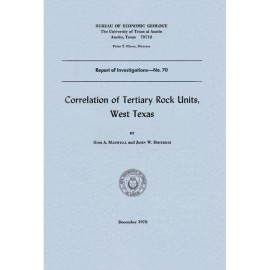 Correlation of Tertiary Rock Units, West Texas