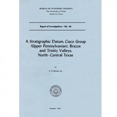 RI0046. A Stratigraphic Datum, Cisco Group (Upper Pennsylvanian), Brazos and Trinity Valleys, North-Central Texas