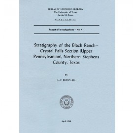 Stratigraphy of the Blach Ranch: Crystal Falls Section (Upper Pennsylvanian), Northern Stephens County, Texas