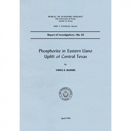 RI0023. Phosphorite in Eastern Llano Uplift of Central Texas