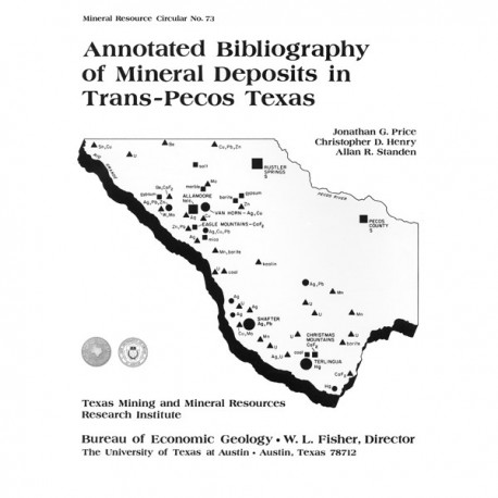 MC0073. Annotated Bibliography of Mineral Deposits in Trans-Pecos Texas