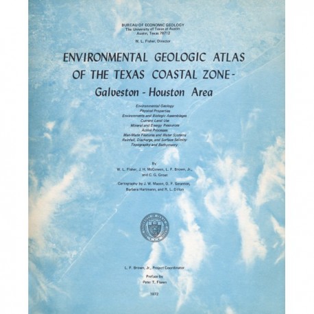 EA0005. Environmental Geologic Atlas of the Texas Coastal Zone. Galveston-Houston Area