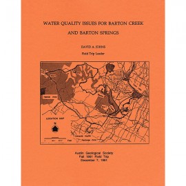 AGS 014. Water Quality Issues for Barton Creek and Barton Springs