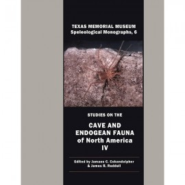 TMM SM006. Studies on the cave and endogean fauna of North America IV