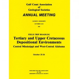 Tertiary and Upper Cretaceous Depositional Environments, Central Mississippi and West-Central Alabam