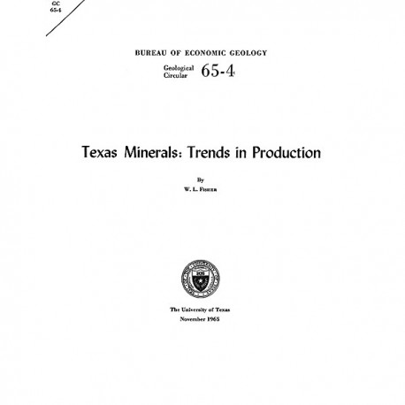 GC6504. Texas Minerals: Trends in Production