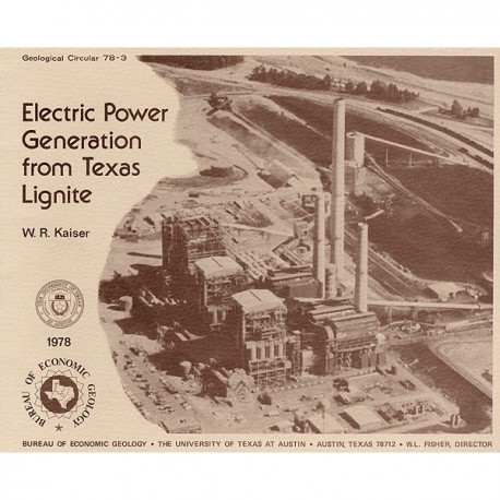 GC7803. Electric Power Generation from Texas Lignite