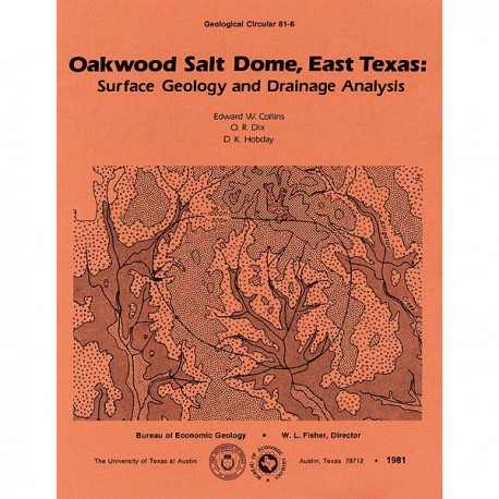 GC8106. Oakwood Salt Dome, East Texas: Surface Geology and Drainage Analysis