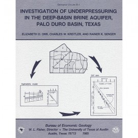Investigation of Underpressuring in the Deep-Basin Brine Aquifer, Palo Duro Basin, Texas