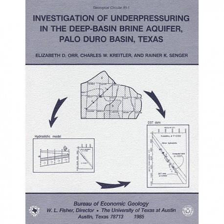 GC8501. Investigation of Underpressuring in the Deep-Basin Brine Aquifer, Palo Duro Basin, Texas