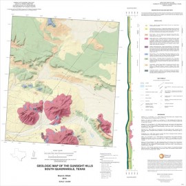 OFM0211. Gunsight Hills South quadrangle, Texas