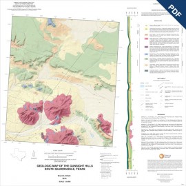 OFM0211D. Gunsight Hills South quadrangle, Texas. Downloadable.