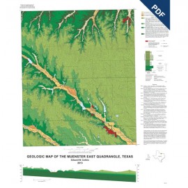 OFM0201D. Muenster East quadrangle, Texas. Downloadable.