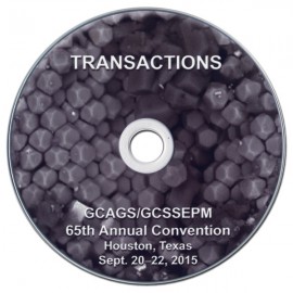 GCAGS Transactions Volume 65 (2015) Houston. CD-ROM-ROM