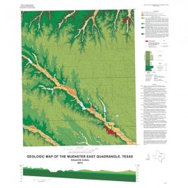 OFM0201. Muenster East quadrangle, Texas