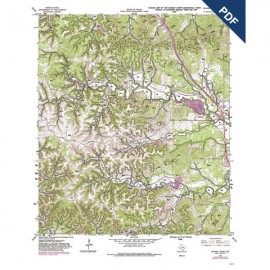 OFM0027D. Ranger Creek quadrangle, Texas - Downloadable PDF