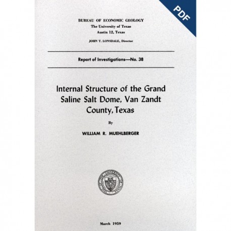 RI0038D. Internal Structure of the Grand Saline Salt Dome, Van Zandt County, Texas