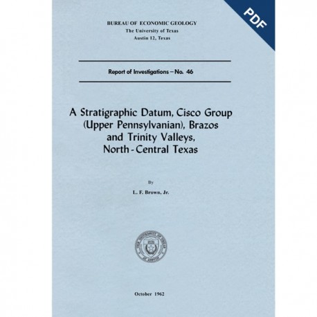 RI0046D. A Stratigraphic Datum, Cisco Group (Upper Pennsylvanian), Brazos and Trinity Valleys, North-Central Texas