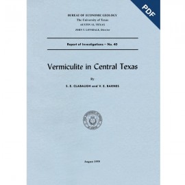 Vermiculite in Central Texas. Digital Download