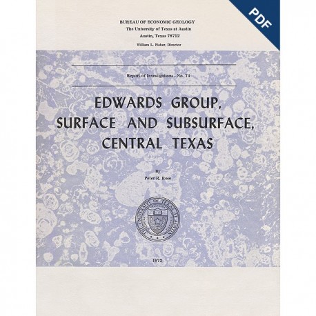 RI0074D. Edwards Group, Surface and Subsurface, Central Texas