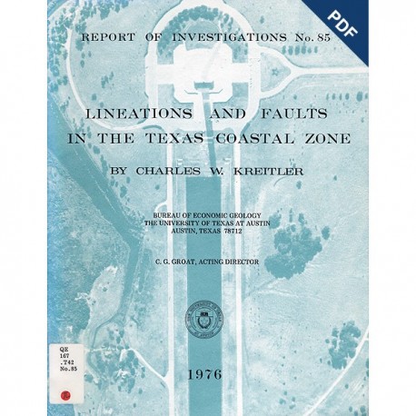 RI0085D. Lineations and Faults in the Texas Coastal Zone-OP