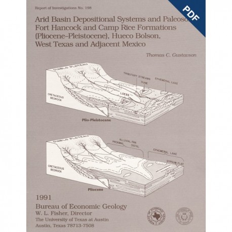 RI0198D. Arid Basin Depositional Systems... Ft. Hancock and Camp Rice FMs., Hueco Bolson...and...Mexico - Downloadable