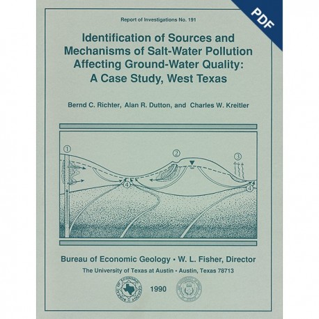 RI0191D. Identification of Sources and Mechanisms of Salt-Water Pollution Affecting Ground-Water Quality