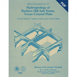 Hydrogeology of Barbers Hill Salt Dome, Texas Coastal Plain. Digital Download