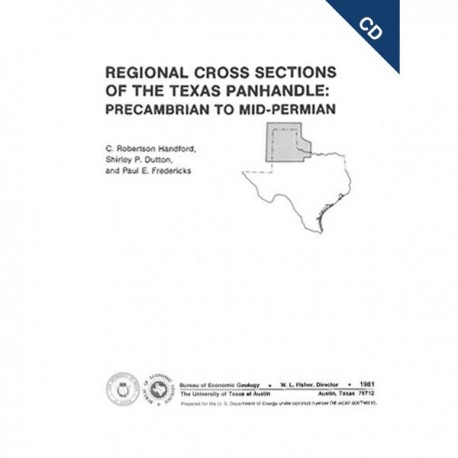 CS0001CD. Regional Cross Sections of the Texas Panhandle: Precambrian to Mid-Permian-CD